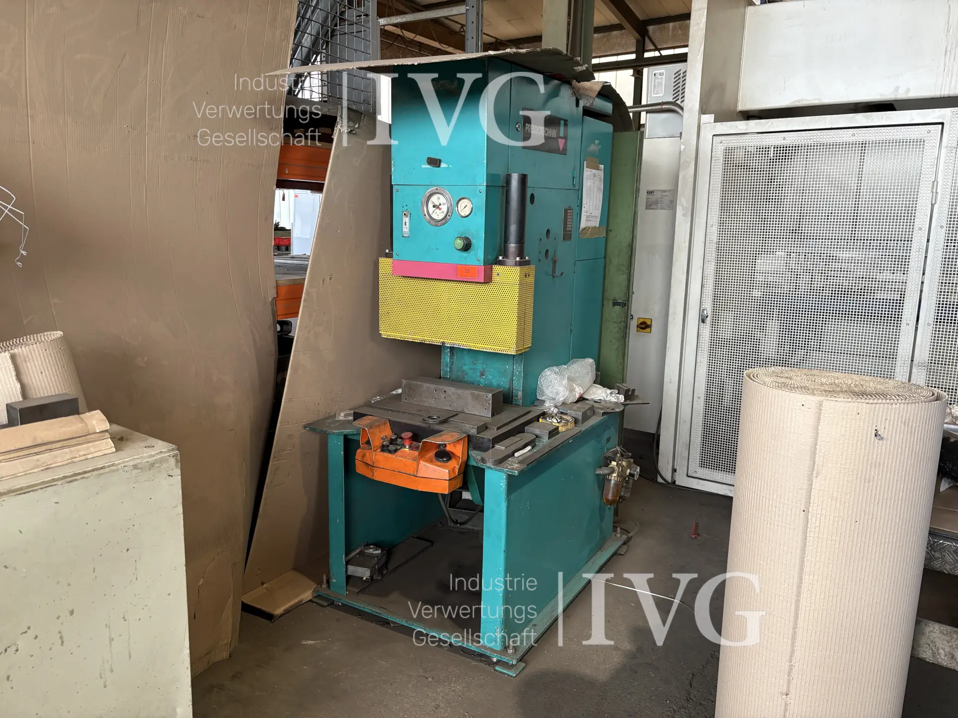 Pneumohydraulische Presse TOX PC 15